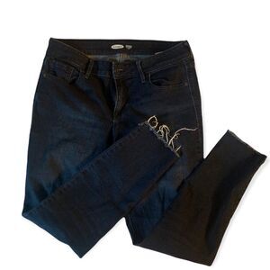 Old navy dark wash super skinny rockstar jeans